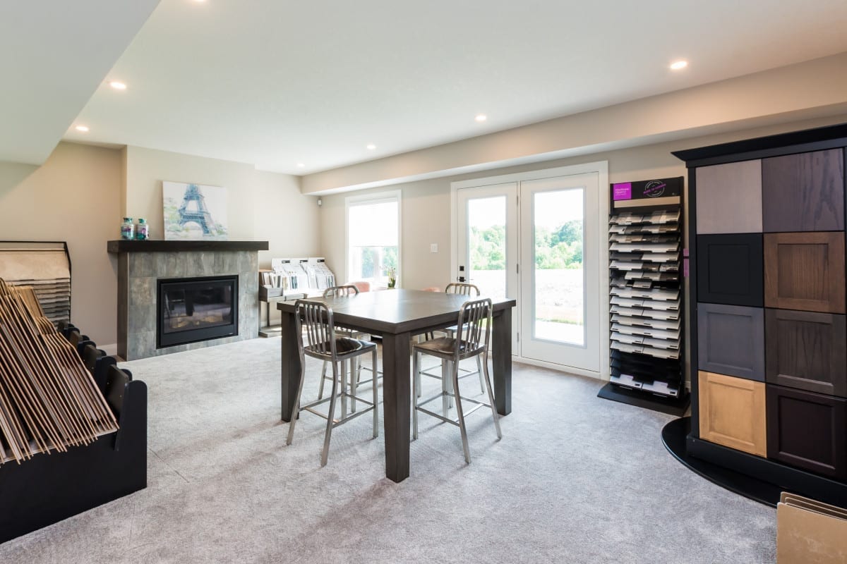 The Meadowlily selection centre offers a wide variety of options so that purchasers can truly customize their homes.