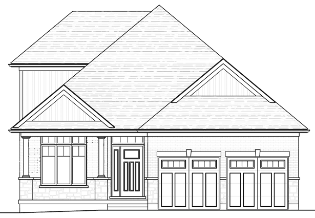 Exterior rendering of a newport model at Rembrandt Walk